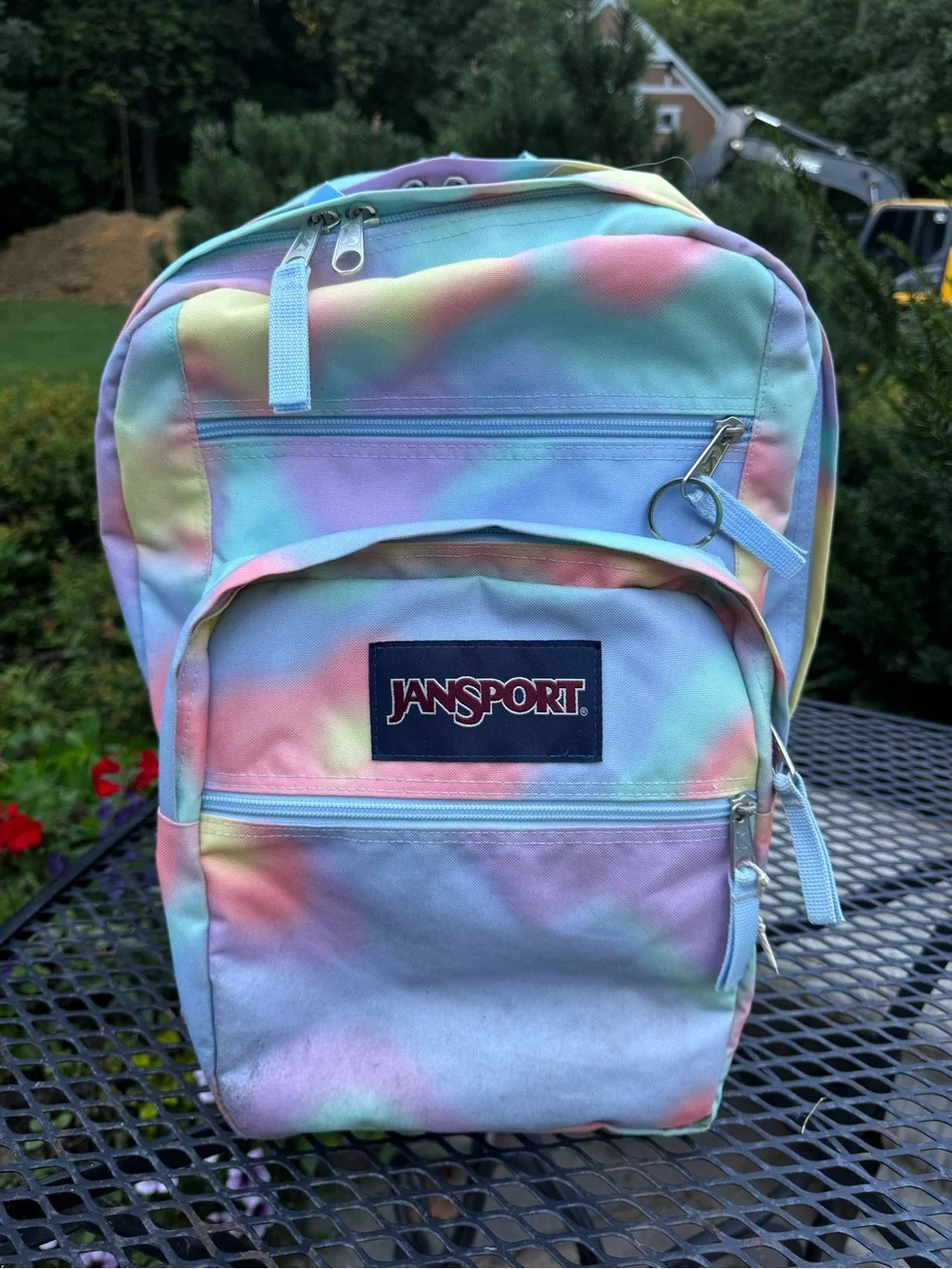 Jansport Pastel Tie-Dye Kids Backpack in Blue, Pink, Purple, Yellow, Green